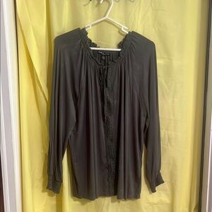 Elegant Green Women's Top